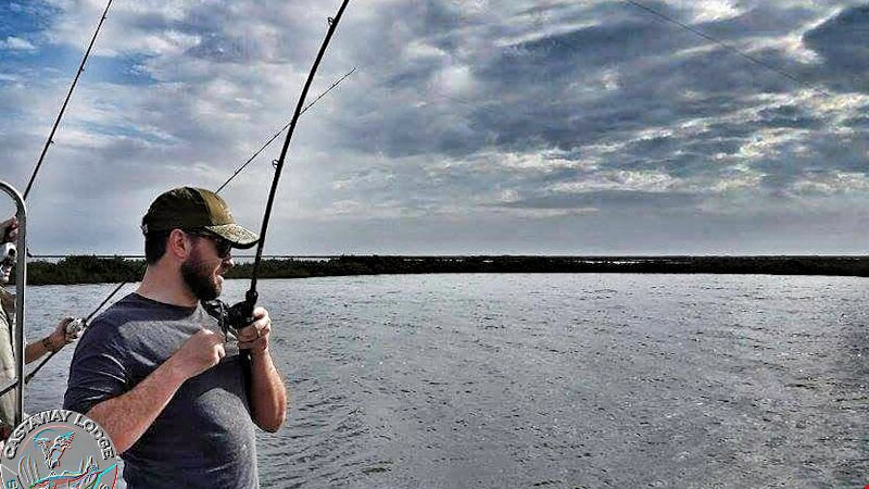 Guests taking solid Redfish during the cold front!